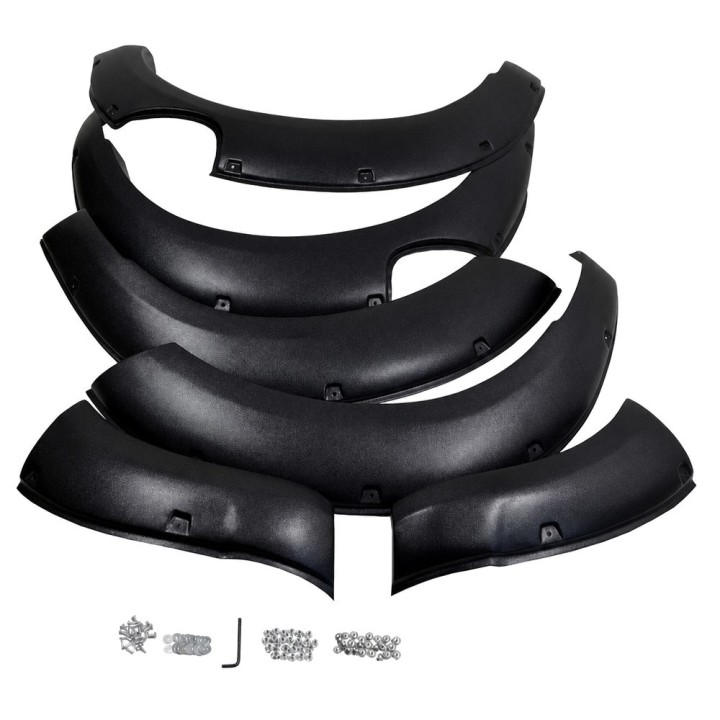 Poszerzenia nadkoli - fender flares - lldpe snakeman 4WD zastosowanie — Nissan Navara NP300 (SNFF032)