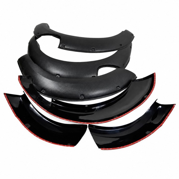 Poszerzenia nadkoli - fender flares - lldpe snakeman 4WD zastosowanie — Nissan Navara NP300 (SNFF032) - ujęcie 3