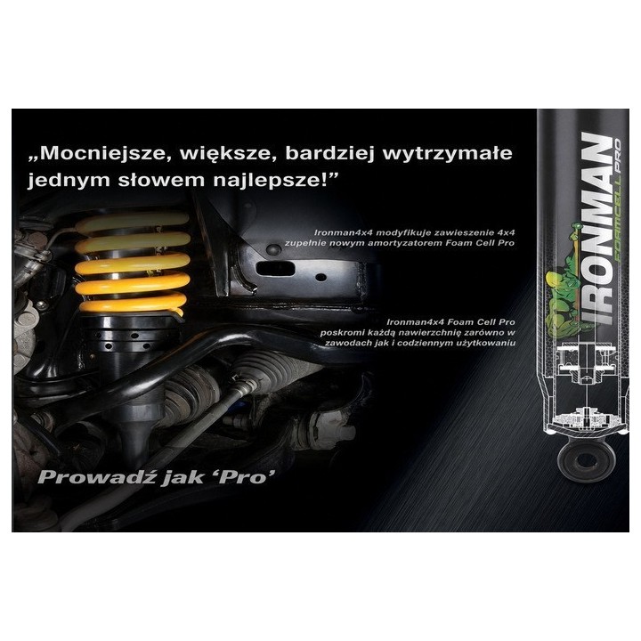 Amortyzator tylny Ironman 4x4 Foam Cell Pro 45682LFE
