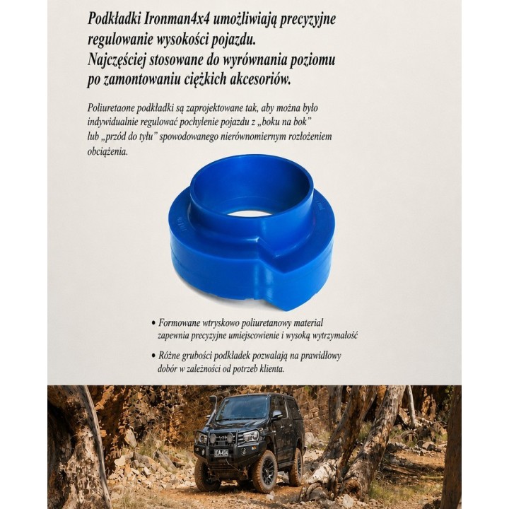 Sprężyna tylne Ironman 4x4 Nissan Patrol GQ Y60 PATR30