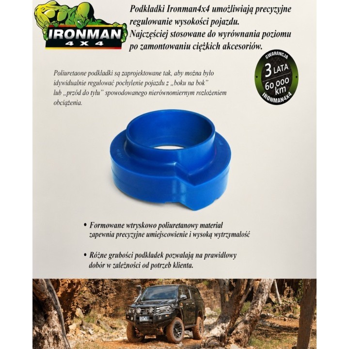 Sprężyna przednie Ironman 4x4 Nissan Patrol GQ Y60 PATF30