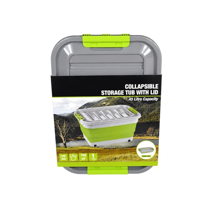 Składany silikonowy pojemnik z pokrywą 45L Ironman 4x4 (ISTORE0023) - ujęcie 13