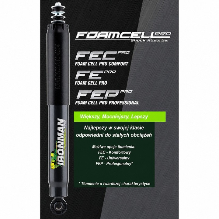 Amortyzator przedni Ironman 4x4 Foam Cell Pro 45091LFEP