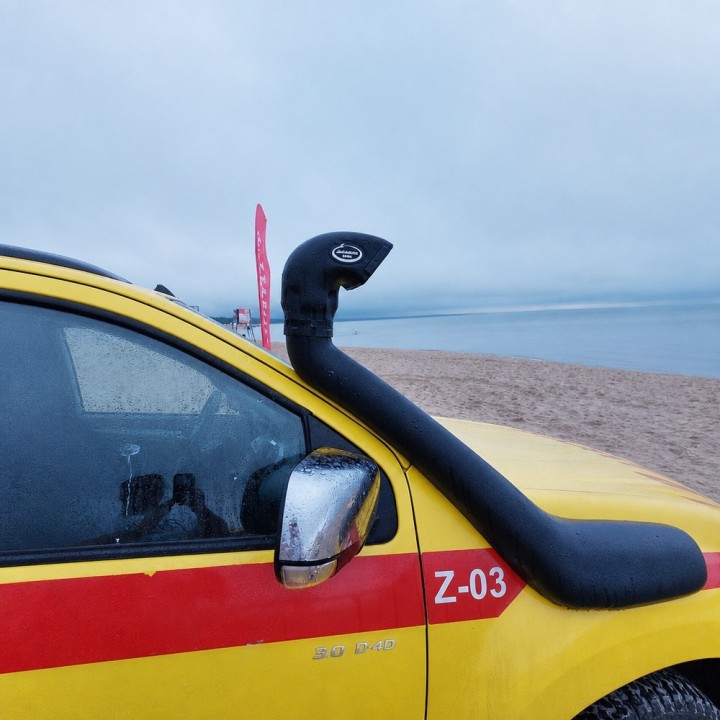 Snorkel wlot powietrza Snakeman 4WD Isuzu D-Max SNS75