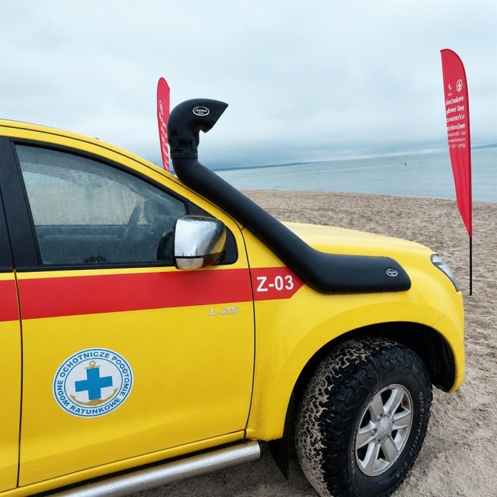 Snorkel wlot powietrza Snakeman 4WD Isuzu D-Max SNS75