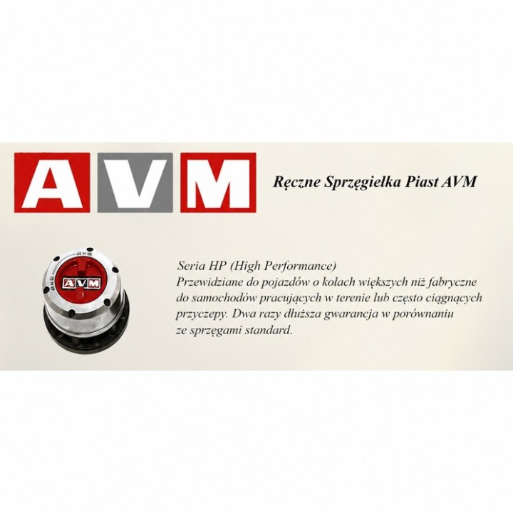 Sprzęgło piasty AVM Toyota Land Cruiser FZJ/HZJ AVM462HP