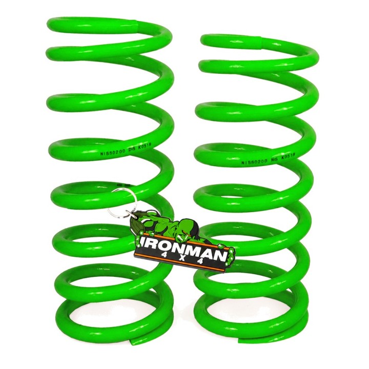 Sprężyny tylne Ironman 4x4 bardzo twarde lift 2" NISS020D