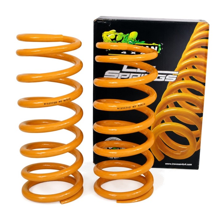 Sprężyny tylne Ironman 4x4 bardzo twarde lift 2" NISS020D