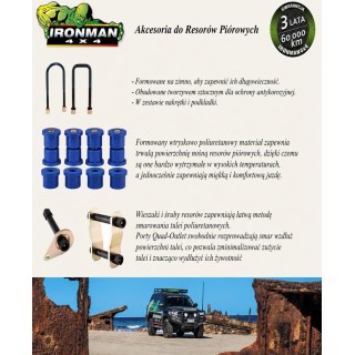 Wieszak resora tył (niezbędne 2SZT) Ironman 4x4 353LH