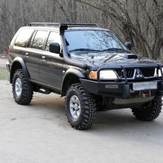 Snorkel Snakeman 4WD prawa strona Mitsubishi L200 SNST96A