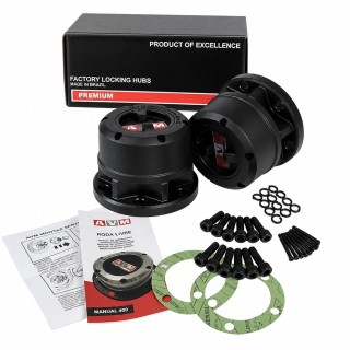 Aluminium free wheeling hubs AVM AVM450BL | Szekla