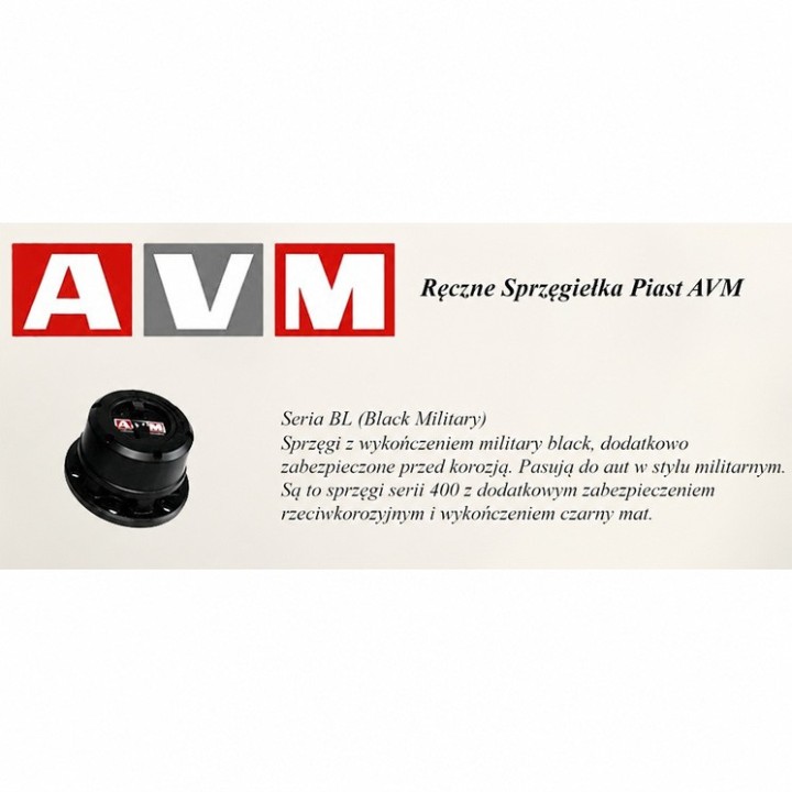 Manualne sprzęgła piast AVM AVM450BL – Szekla4x4.pl