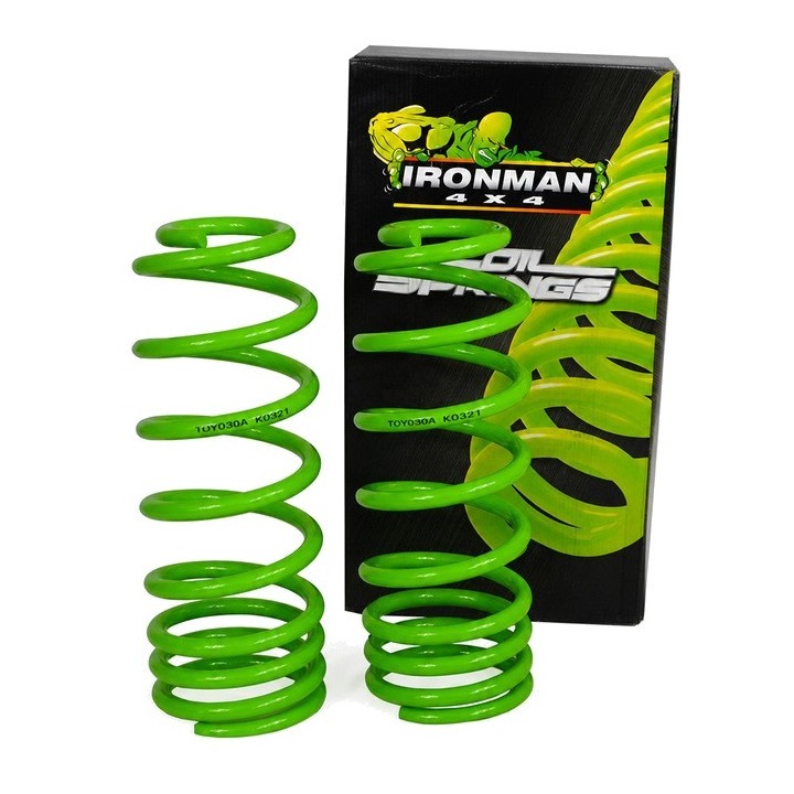 Sprężyny zawieszenia tylne Ironman 4x4 wzmocnione, lift 2" — Toyota Land Cruiser, Toyota 4Runner (TOY039A)