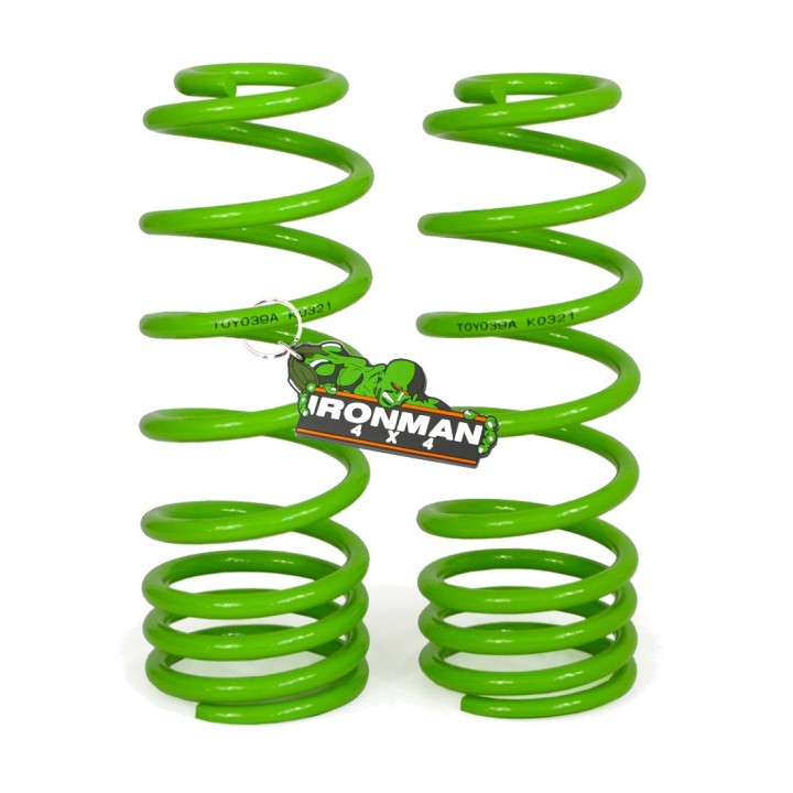 Sprężyny zawieszenia tylne Ironman 4x4 wzmocnione, lift 2" — Toyota Land Cruiser, Toyota 4Runner (TOY039A) - ujęcie 4