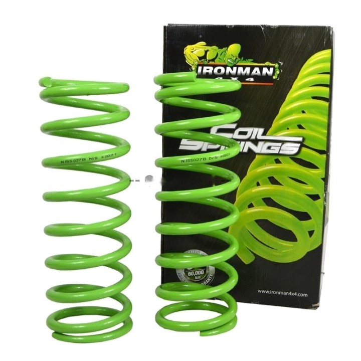 Sprężyny tylne Ironman 4x4 wzmocnione lift 4" NISS027C