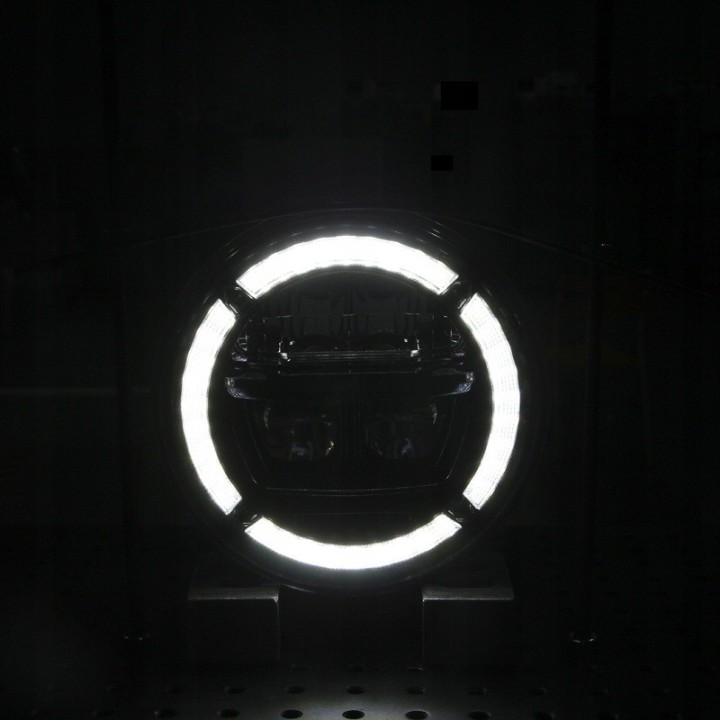 Reflektory LED 7 cali TXA 0136A — komplet 2 szt., mijania, drogowe, DRL, kierunkowskaz - ujęcie 3