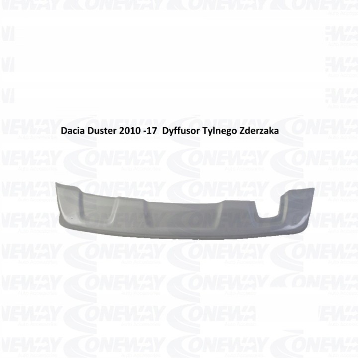 Dyfuzor tylnego zderzaka Duster 2010-17 | TXDD 200/208