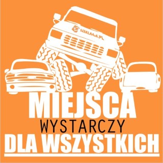 Naklejka MIEJSCA WYSTARCZY DLA WSZYSTKICH 16x18cm