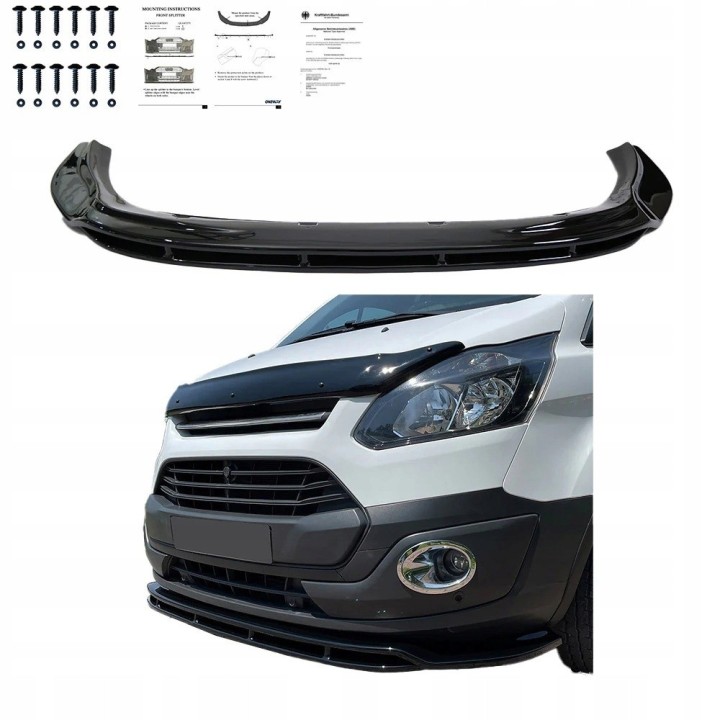 Spliter zderzaka Ford Transit Custom 2012-2018