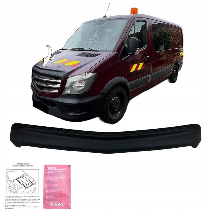 Owiewka maski Mercedes Sprinter W906 2014-2018