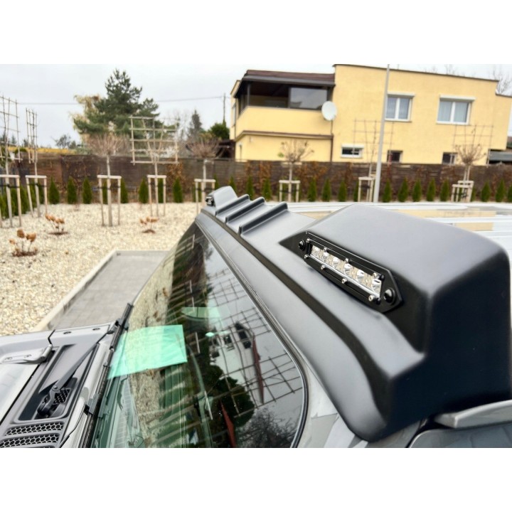 Oświetlenie dachowe LED w spojlerze TopFire Jeep Wrangler JL / JLU i Gladiator JT - ujęcie 3