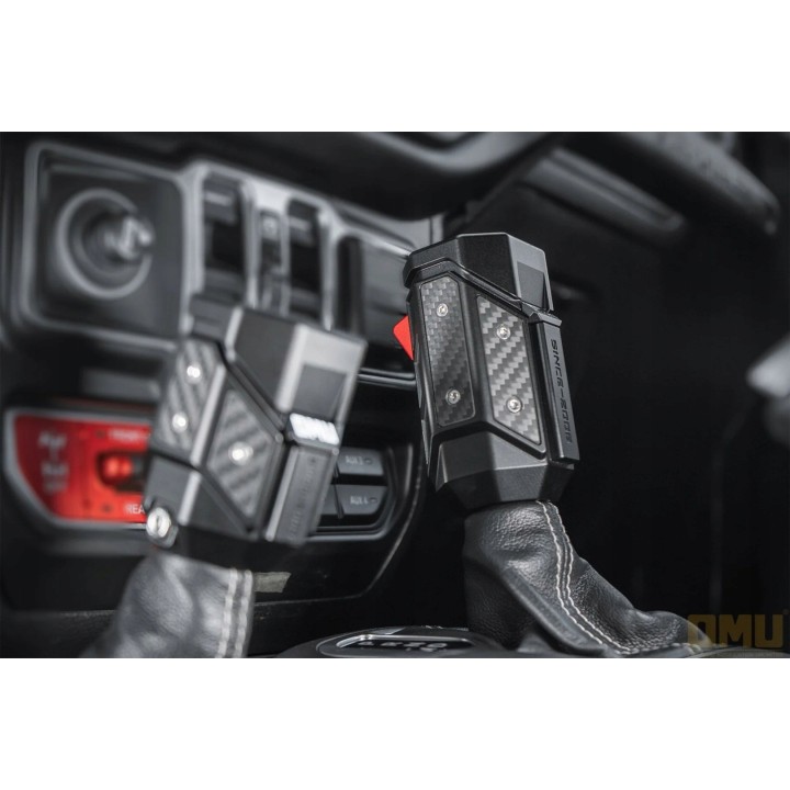 Gałki zmiany biegów OMU Jeep Wrangler JL / JLU i Gladiator JT, komplet 2 szt. - ujęcie 3