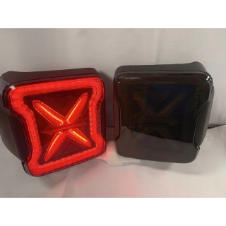Lampy tylne LED Jeep Wrangler JL 2018+ — komplet