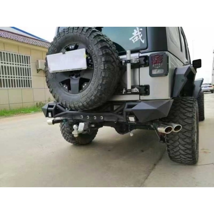 Tłumik TopFire Jeep Wrangler JL — podwójny wydech