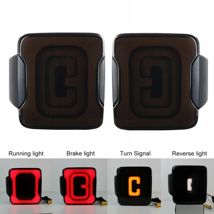 Lampy tylne LED Europa Jeep Wrangler JL 2018-2025