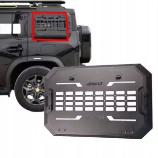 Panel MOLLE okna bocznego Jetour T2 — otwierany