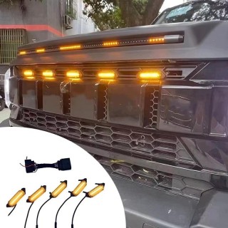 Lampki LED grilla Jetour T2 — komplet 5 szt.
