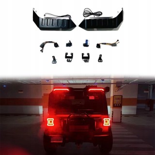 Spoilery z lampami LED Jeep Wrangler JL 2018+