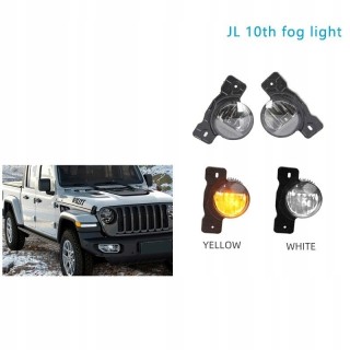 Halogeny LED Jeep Wrangler JL/JK, światło białe