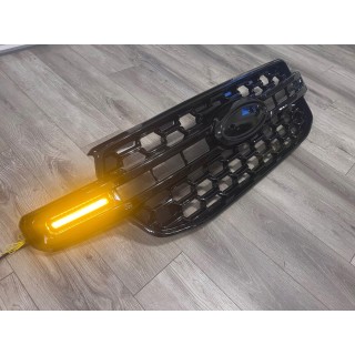 Grill z DRL Ford Ranger T9 2022+ — czarny połysk