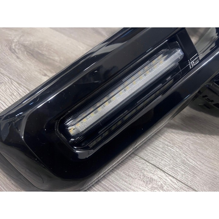 Grill z DRL Ford Ranger T9 2022+ — czarny połysk
