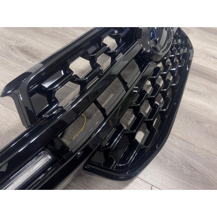 Grill z DRL Ford Ranger T9 2022+ — czarny połysk