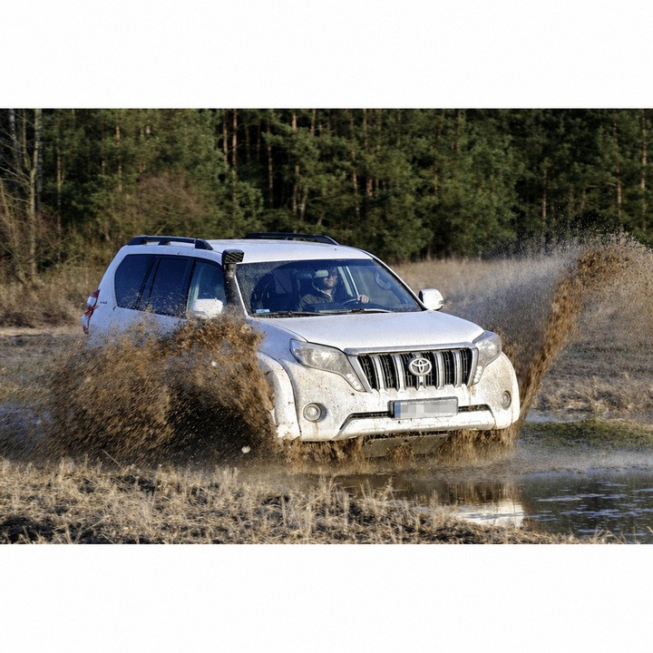 Snorkel Snakeman 4WD prawa strona Toyota Land Cruiser SNS11