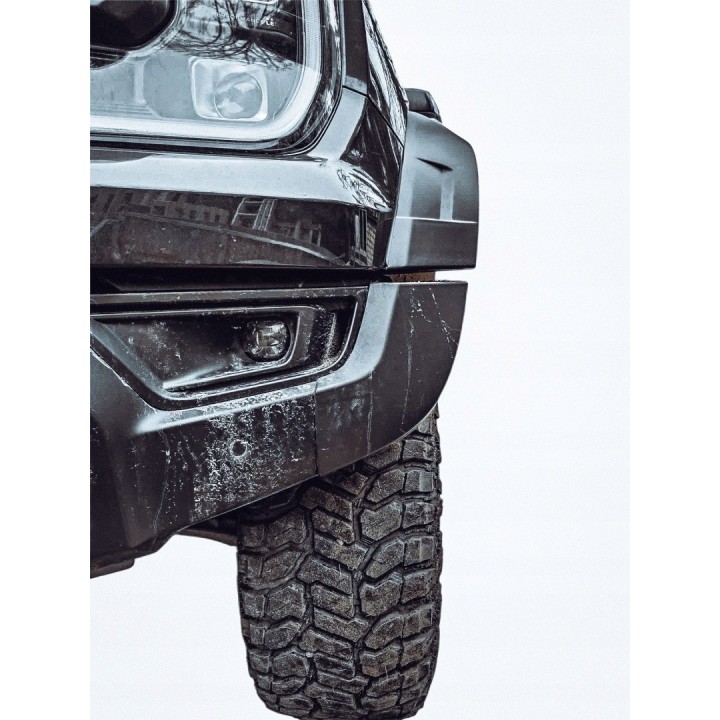 Poszerzenia błotników Ford Ranger Raptor 2023+ — +13 cm na stronę, szary mat - ujęcie 4
