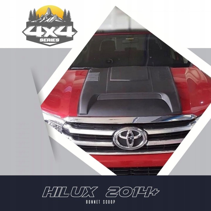Nakładka maski bonnet scoop Toyota Hilux 2014+