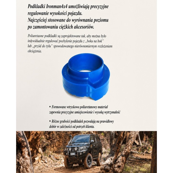 Sprężyna zawieszenia Ironman 4x4 — Nissan Navara NP300 (NAVR20) - ujęcie 2