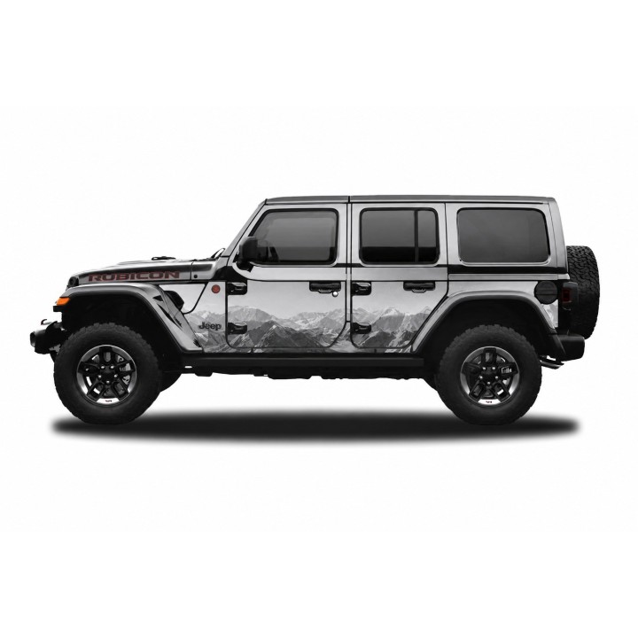 Panele ochronne 35mountains – Jeep Wrangler JL Unlimited (4-drzwiowy) - ujęcie 2