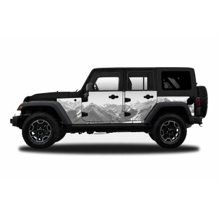 Panele ochronne 35mountains – Wrangler JK Unlimited