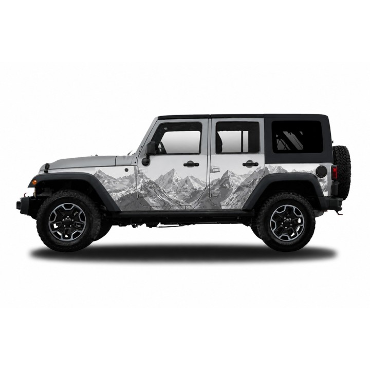 Panele ochronne 35mountains – Wrangler JK Unlimited