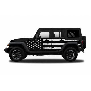 Panele ochronne 3flagUSA – Wrangler JK Unlimited