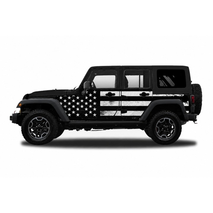 Panele ochronne 3flagUSA – Wrangler JK Unlimited