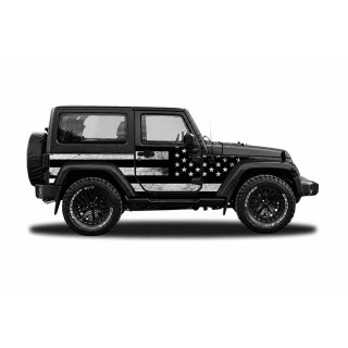 Panele ochronne 3flagUSA – Wrangler JK