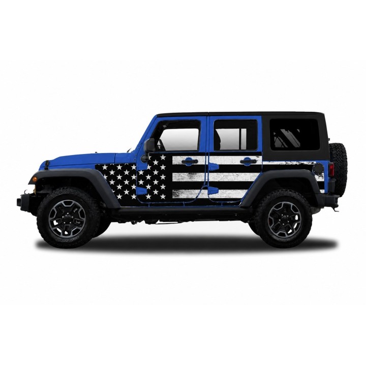 Panele ochronne 3flagUSA – Wrangler JK Unlimited