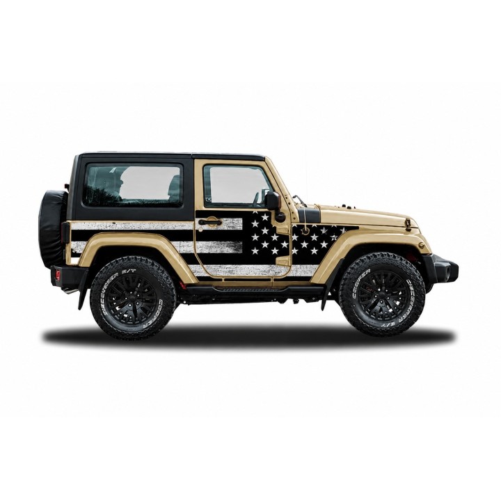 Panele ochronne 3flagUSA – Wrangler JK