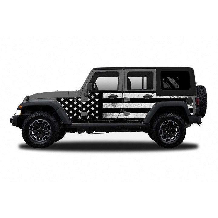 Panele ochronne 3flagUSA – Wrangler JK Unlimited