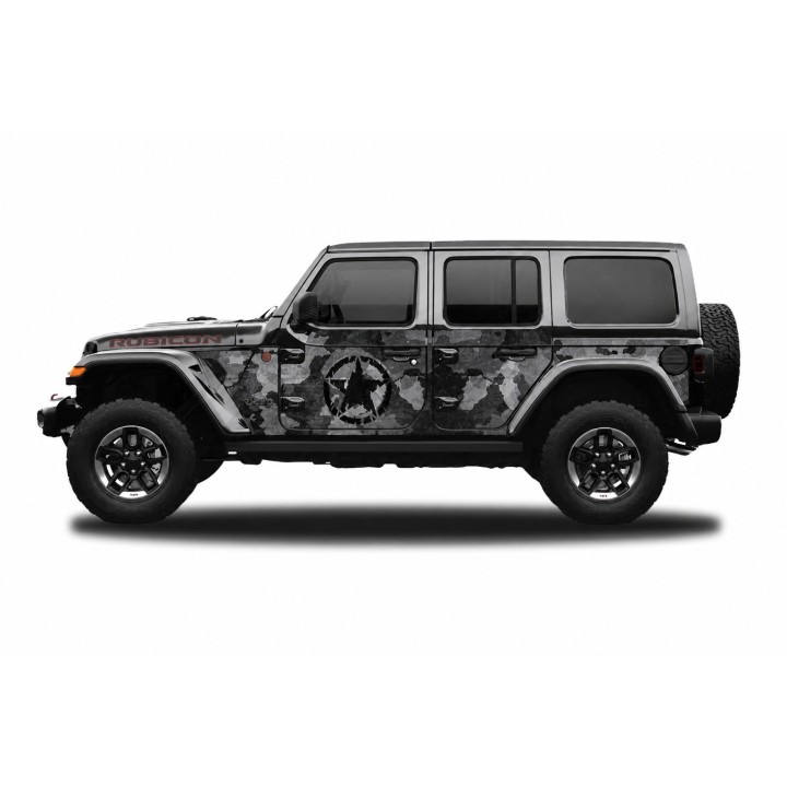 Panele ochronne 40camuflage – Wrangler JL Unlimited